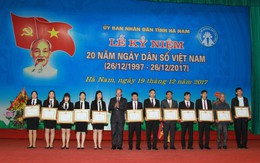 Hà Nam kỷ niệm 20 năm Ngày Dân số Việt Nam