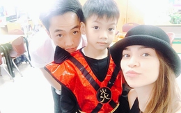 Vui tình mới, Hồ Ngọc Hà và Cường Đô La không quên cùng đưa con trai Subeo đến trường