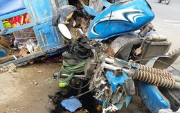 Xe tải tông chết hai mẹ con đang ngủ trong quán giải khát