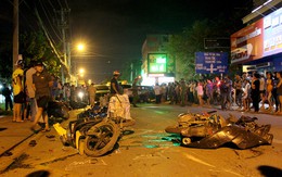 Vụ 13 xe đâm liên hoàn ở Sài Gòn: Người bị thương nằm kêu gào la liệt