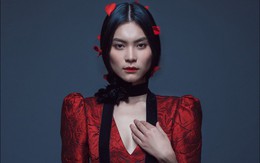 Quán quân Next Top Kim Dung biến hoá với sắc đỏ rực rỡ
