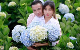 MC "Chúng tôi là chiến sĩ" khoe ảnh cưới lung linh giữa vườn cẩm tú cầu Đà Lạt