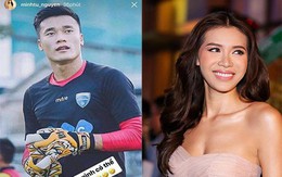 Sau loạt ồn ào, thủ môn Bùi Tiến Dũng đã bỏ theo dõi siêu mẫu Minh Tú trên Instagram