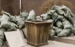 Mang tiền đi gửi ngân hàng, người đàn ông ném nhầm hơn 400 triệu đồng vào thùng rác