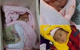 Bé trai 10 ngày tuổi không mặc quần áo bị bỏ rơi giữa trời lạnh kèm theo 563 nghìn đồng