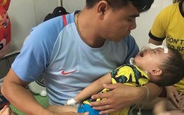 Bé 2 tuổi ở Nghệ An bị chó becgie cắn tổn thương mặt
