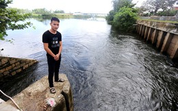Nam thanh niên cứu hai mẹ con dưới dòng nước xoáy