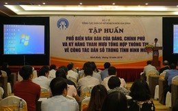 Triển khai Nghị quyết 21-NQ/TW về công tác dân số trong tình hình mới: Cần sự chung tay vào cuộc của cả hệ thống chính trị