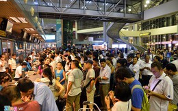 Máy phát hỏng, sân bay Tân Sơn Nhất mất điện 3 phút