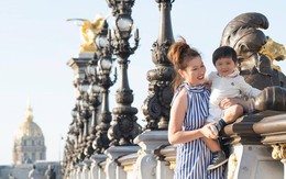 Vợ Đan Trường dạy con bằng cách đưa bé du lịch khắp thế giới