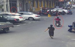 Bị người phụ nữ truy đuổi suốt 2 km, tên trộm chắp tay xin tha vì 'không thở được nữa rồi'