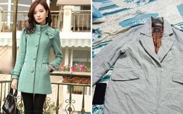 Đặt mua áo dạ xinh xắn giá 300k để tặng vợ đón đông, chồng trẻ không thốt nên lời khi nhận về "chiếc giẻ lau"