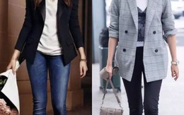 Jeans + blazer: Có 3 tips để giúp bạn trông thanh lịch hơn khi mặc bộ đôi này