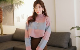 Nếu hỏi item nào trẻ trung và dễ mặc nhất trong mùa lạnh thì câu trả lời chính là áo len kẻ