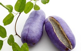 Kỳ lạ nho tím hình thù giống củ khoai lang, giá gần 300 nghìn đồng/quả