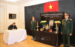 Lễ viếng và mở sổ tang nguyên Tổng Bí thư Đỗ Mười tại Pháp và Canada