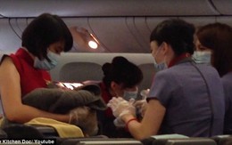 Đẻ chui trên máy bay, hóa trang là cô gái trẻ trung xinh đẹp để được sinh con trên đất Mỹ