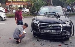 Thông tin mới nhất vụ xe Audi lùi như tên bắn, tông hàng loạt người và phương tiện trên đường phố Hà Nội