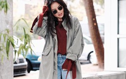 Muốn trông "sang - xịn - mịn" khi mặc áo len tối màu, hãy nhớ 3 tips diện đồ sau