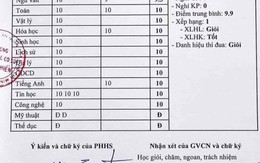 Khoe điểm con: Oai bố mẹ, hại cho con