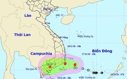 Bão số 8, gió giật cấp 10 sắp đi vào đất liền Việt Nam