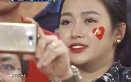 Nữ CĐV lên sóng trực tiếp: Bất ngờ khi về nhà FB tăng vài nghìn follow