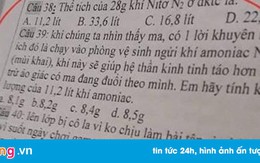 Thầy giáo Sài Gòn mang ma quỷ, 'ăn muối cho bớt nhạt' vào đề thi Hoá