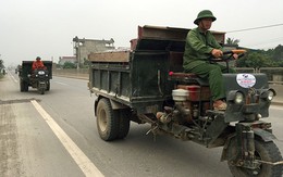 CSGT các tỉnh “vây bắt” xe công nông “đại náo” quốc lộ
