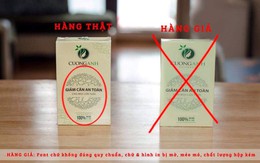 Mách bạn cách nhận diện hàng thật - giả sản phẩm trà giảm cân Cường Anh