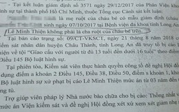 'Vợ nhí' sinh con, giám định ADN không phải, chồng vẫn ngồi tù