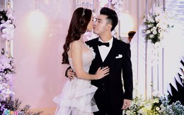 Ưng Hoàng Phúc và Kim Cương hôn nhau ngọt ngào tại lễ cưới