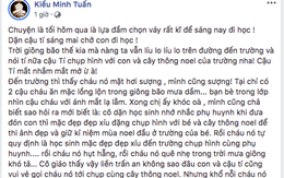 Lần đầu đăng status sau scandal ầm ĩ, Kiều Minh Tuấn lại viết về người đặc biệt này