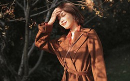Ngay cả chị em mét rưỡi cũng diện được “ngon ơ” kiểu áo dạ dáng dài, thắt eo vừa ấm vừa sang này