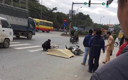 Hà Nội: Dừng đèn đỏ, nam thanh niên 22 tuổi bị xe khách cán tử vong