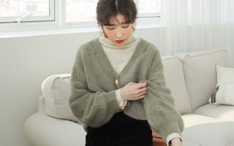 Cardigan hóa áo len chui đầu đang là mốt và với 4 công thức mix đồ sau, các nàng công sở nhất định phải thử