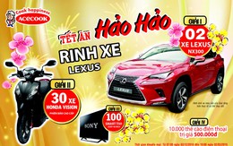 Tết ăn Hảo Hảo, rinh xe Lexus