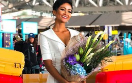 Gia đình và đông đảo fan đón H'Hen Niê trở về Việt Nam sau thành tích lịch sử Top 5 Miss Universe 2018