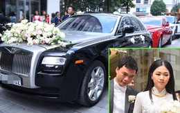 Choáng với lễ đón dâu toàn siêu xe của Á hậu Thanh Tú