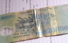Cảnh giác chiêu biến tờ 20.000 đồng thành 500.000 đồng