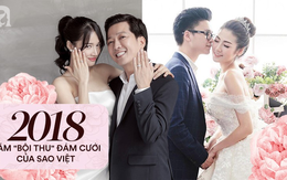 Mùa cưới 2018 của showbiz Việt: Từ sóng gió cô dâu "đại chiến" tình cũ cho tới ồn ào "cưới chạy bầu"