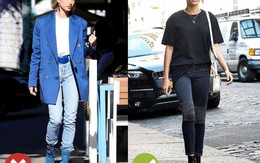 Hãy tránh kiểu diện quần jeans + boots thấp cổ này nếu không muốn vóc dáng bị dìm “tơi tả”