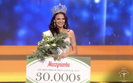 Nhan sắc nóng bỏng 'vượt mặt' Minh Tú để đăng quang Miss Supranational 2018 của đại diện Puerto Rico