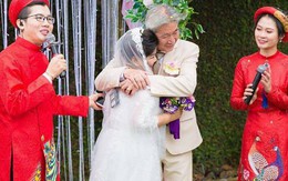 Chuyện tình xúc động của NSND Thanh Hoa: Gần 70 tuổi mới được mặc váy cô dâu