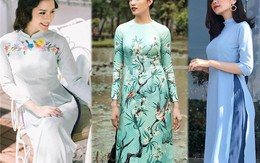 Mua áo dài diện Tết, chị em đừng bỏ qua 3 gam màu hút may mắn này!