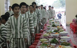 Tết Nguyên đán, phạm nhân hưởng tiêu chuẩn ăn gấp 5 lần ngày thường
