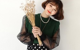 Áo voan và ren sẽ là "cạ cứng" của các nàng bánh bèo trong dịp Tết sắp tới