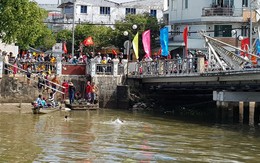 Một phụ nữ nhảy sông sau khi cãi nhau với chồng