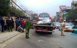 'Xe điên' tông 3 xe máy, 1 xe taxi, 6 người nhập viện