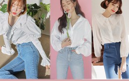 Chị em không thể thiếu kiểu áo sơ mi mặc thế nào cũng đẹp xuất sắc thế này được!