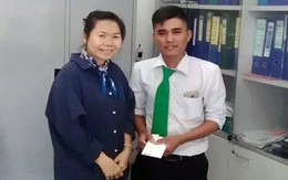 Đón xe đến Sài Gòn, nữ giám đốc bỏ quên 1,2 tỷ trên taxi